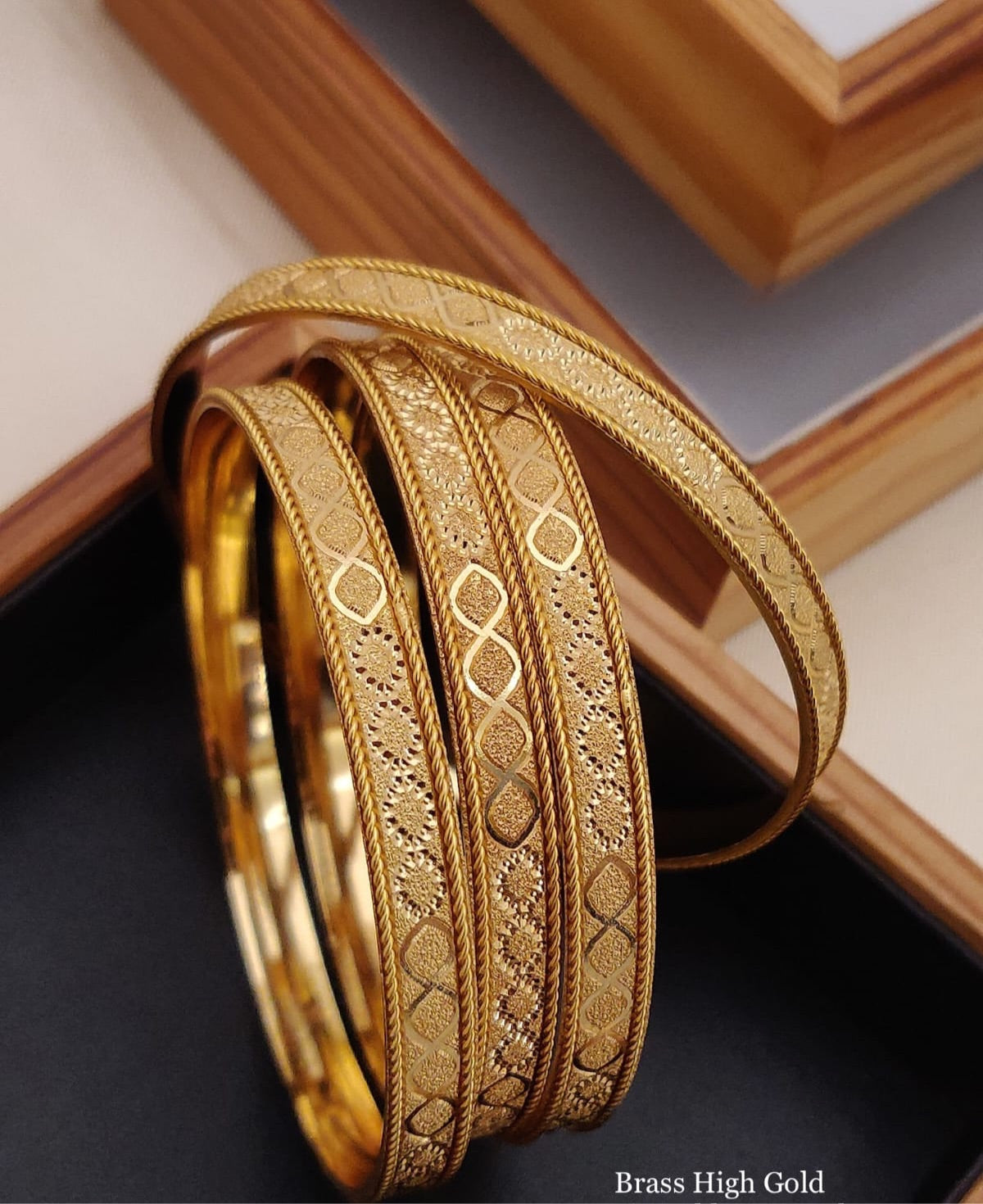 Beautiful High Gold Polish Bangles