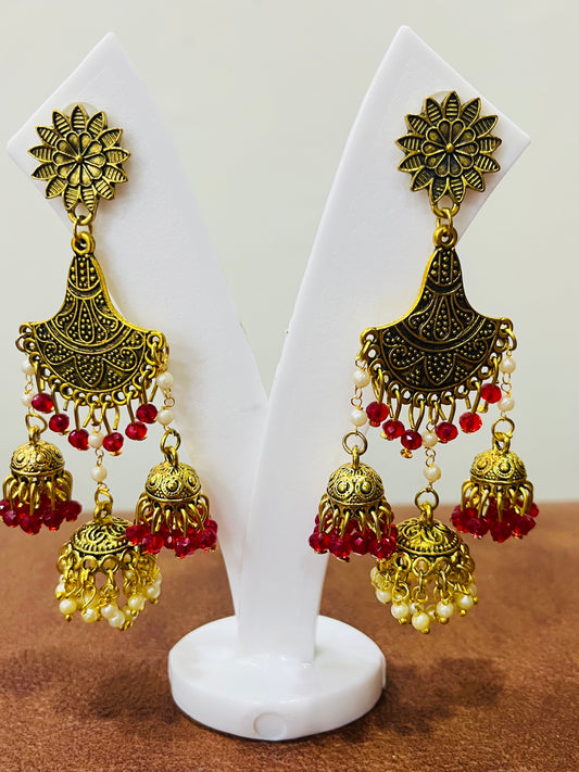 Beautiful Antique Designer Jhumkis