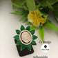 CZ Flower Ring Adjustable