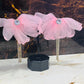 Latest Designer Pink Flower Earring