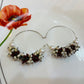 Multicolour Hoops earrings