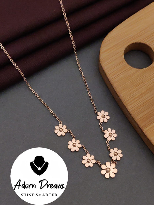 Beautiful Rose Gold Designer Chain