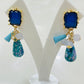 Korean Stone Earrings
