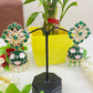 Beautiful Kundan Meenakari Jhumki