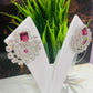 White Rodium Ruby Designer Earring for Women