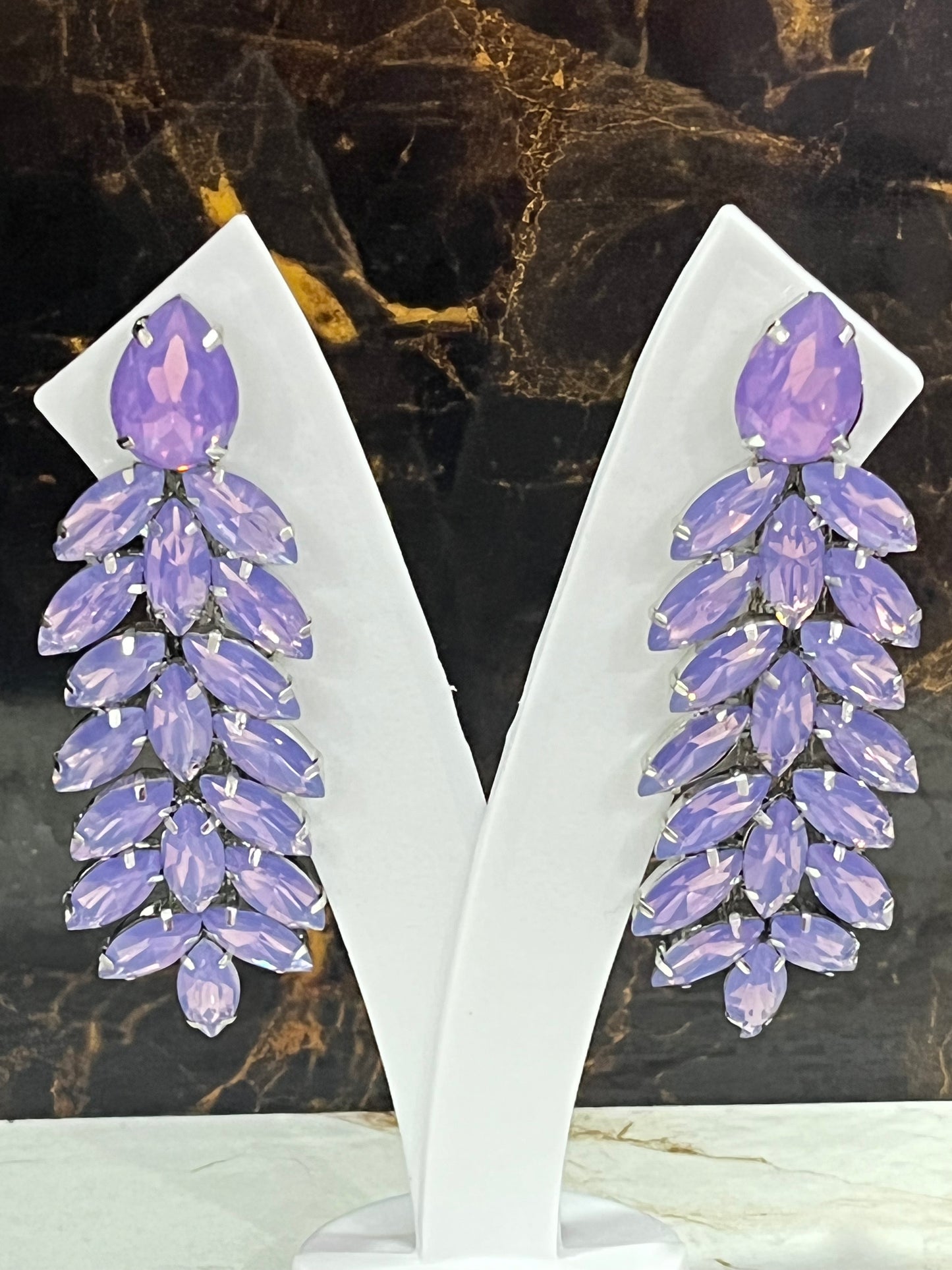 Korean Crystal Dangler Earrings